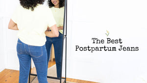 The Best Postpartum Jeans - As Seen On Hello Postpartum