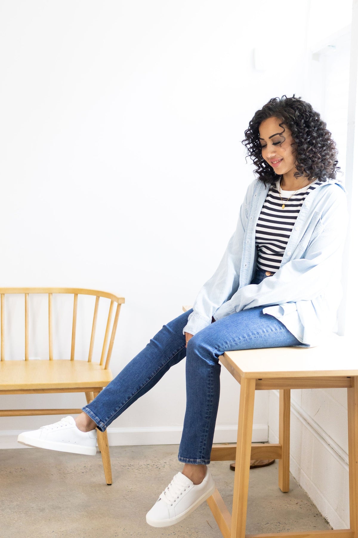 How to Look Put-Together in Jeans (Even on Bloated Days)