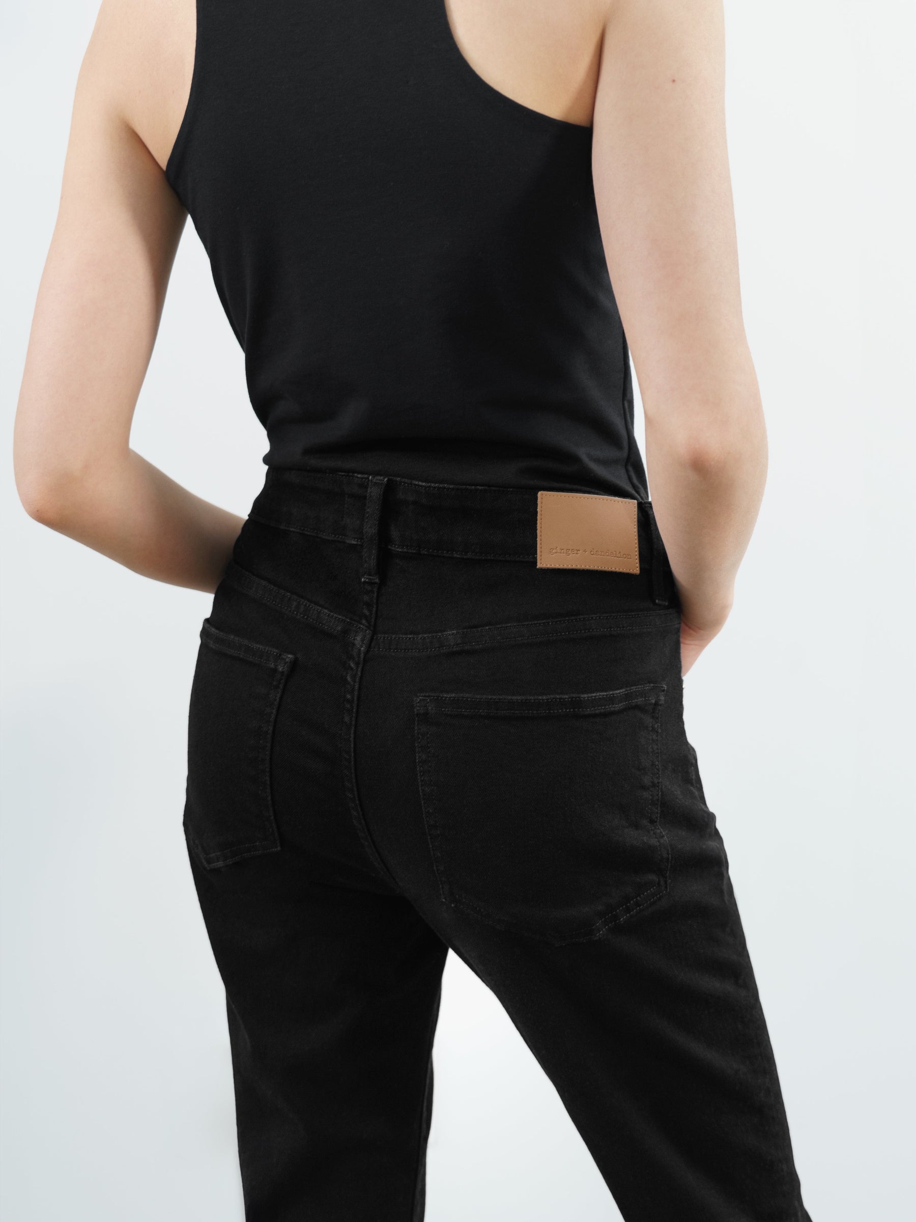 The Slim Jean in Black
