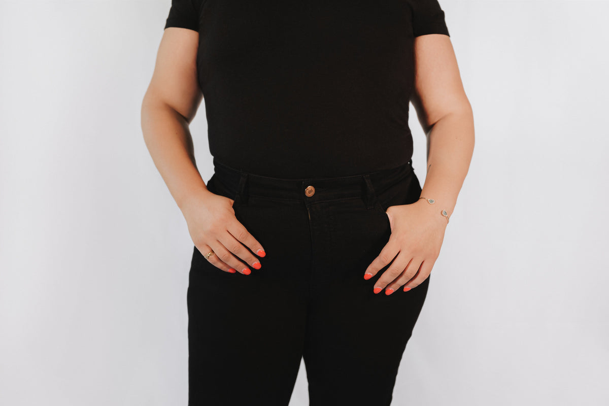 The Slim Jean in Black