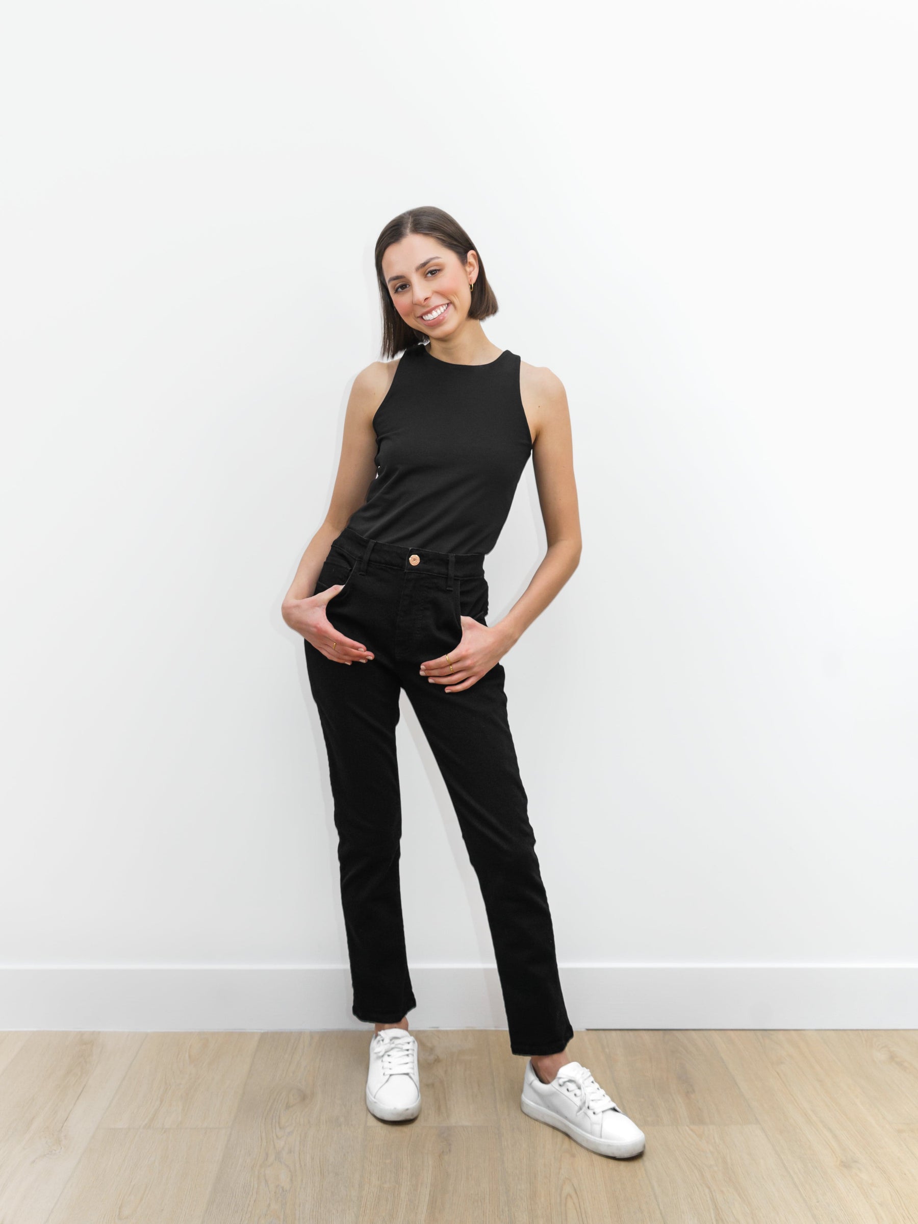 The Slim Jean in Black