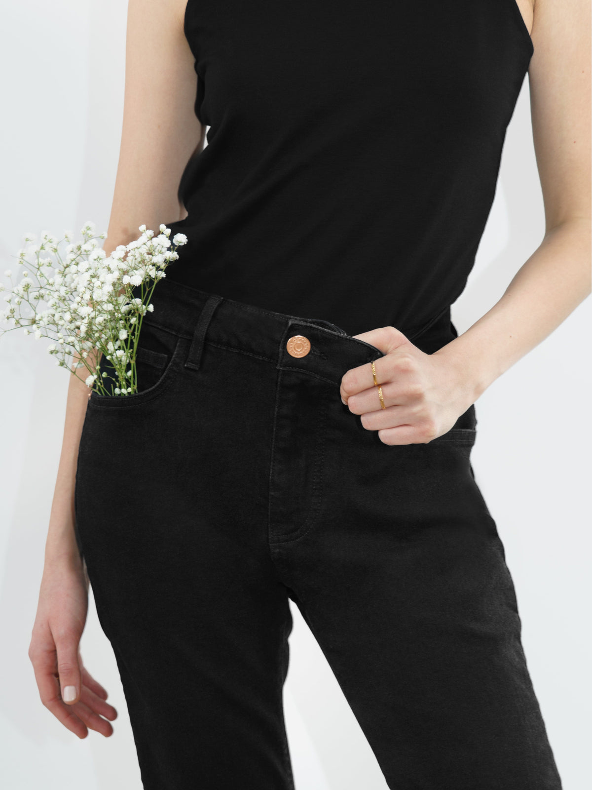 The Slim Jean in Black