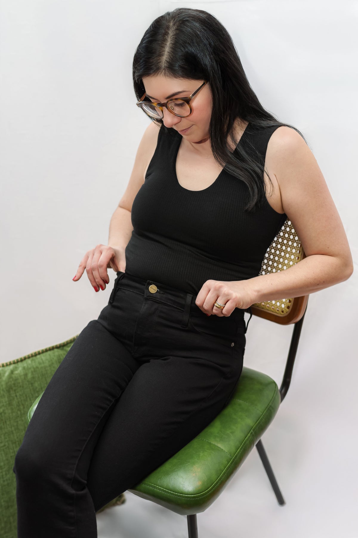 The Slim Jean in Black