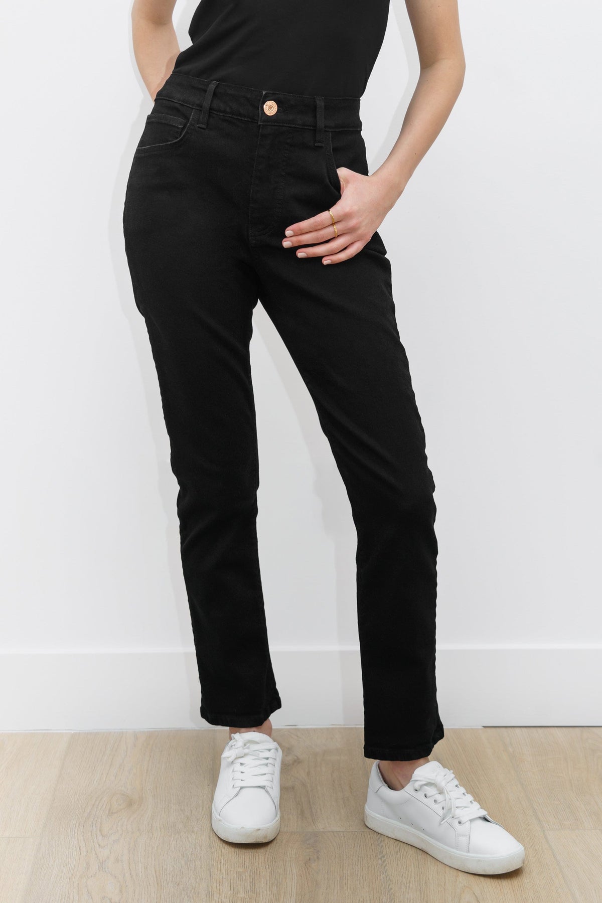 The Slim Jean in Black